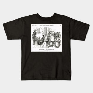 Suffragette Sisters Punch cartoon 1908 Kids T-Shirt